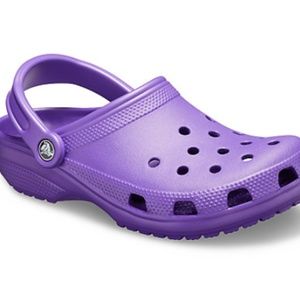 NWOT WOMENS LAVENDER CROCS
